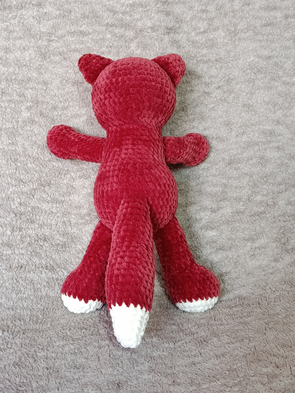 Hélios – Renard coquin _ marron-rosé & crème