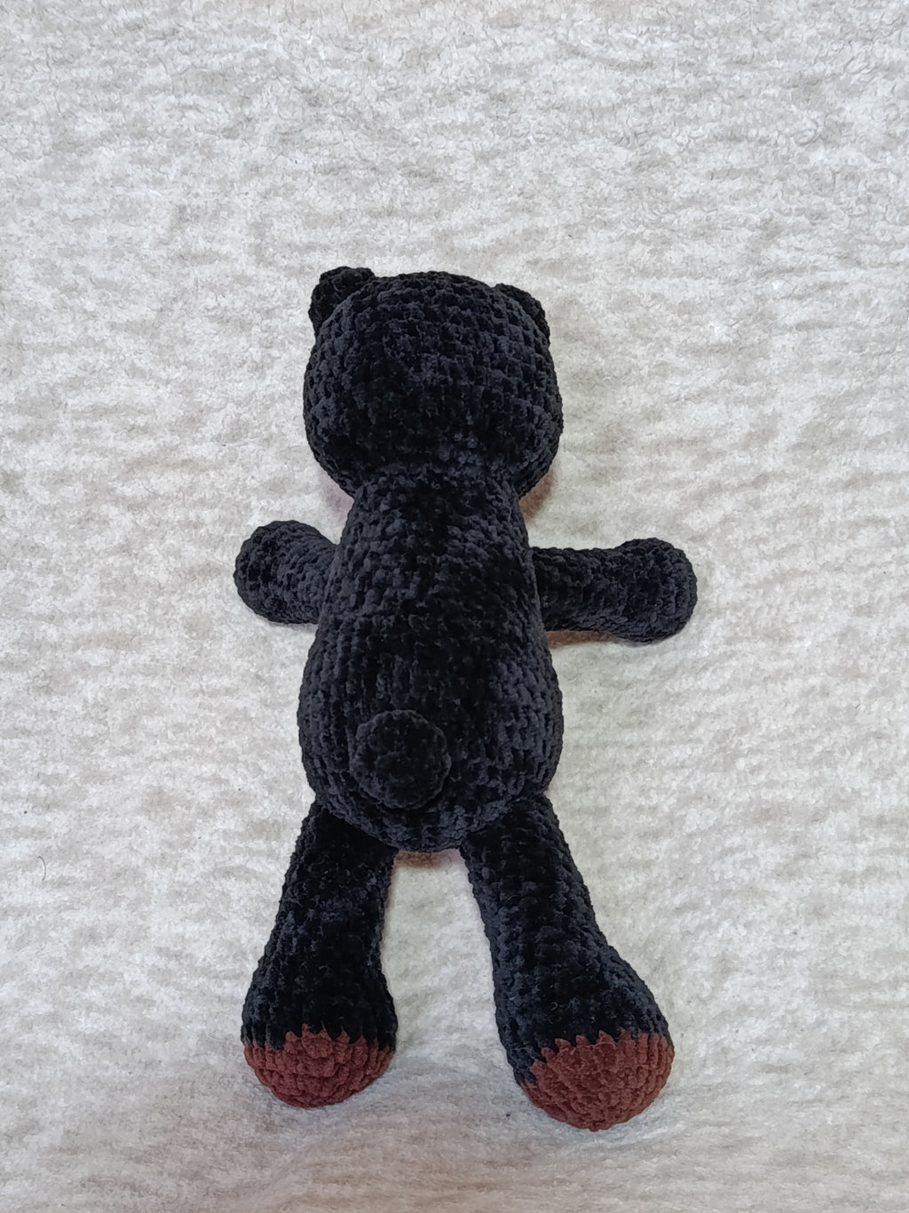 Lune _ Ourson Câlin _ noir et brun