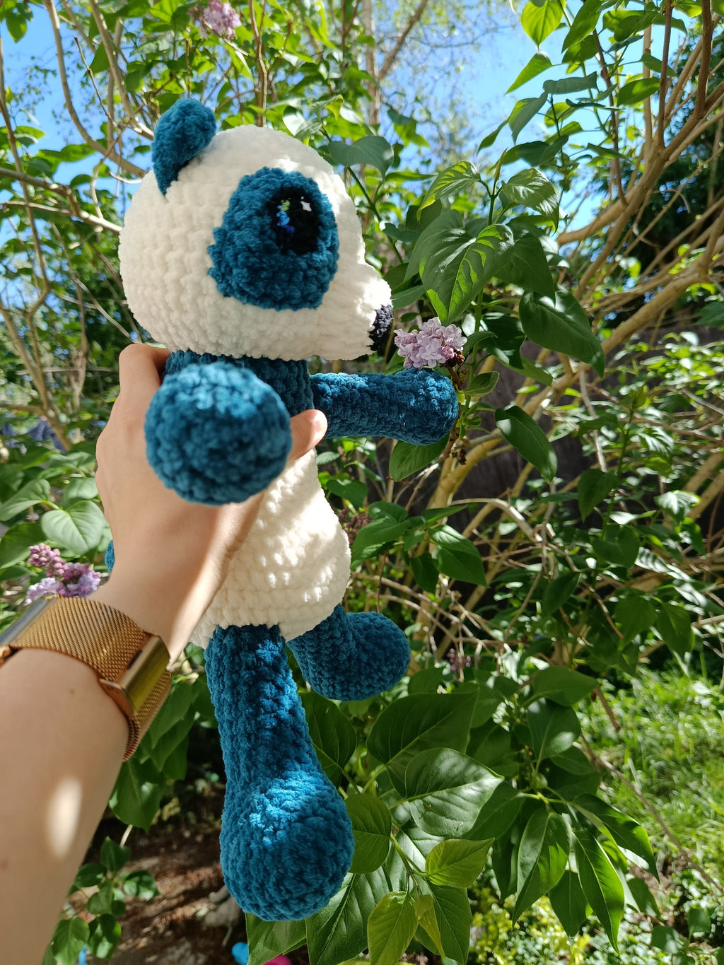 Nova – Panda rêveur _ émeraude et crème