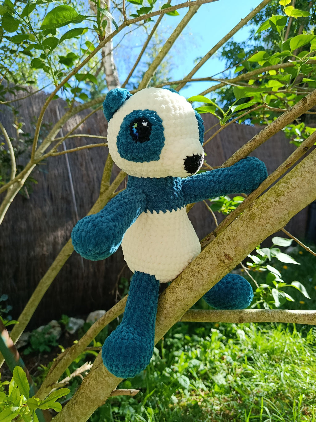 Nova – Panda rêveur _ émeraude et crème
