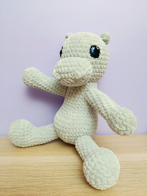 Cosmos - Hippo tranquille _ gris perle