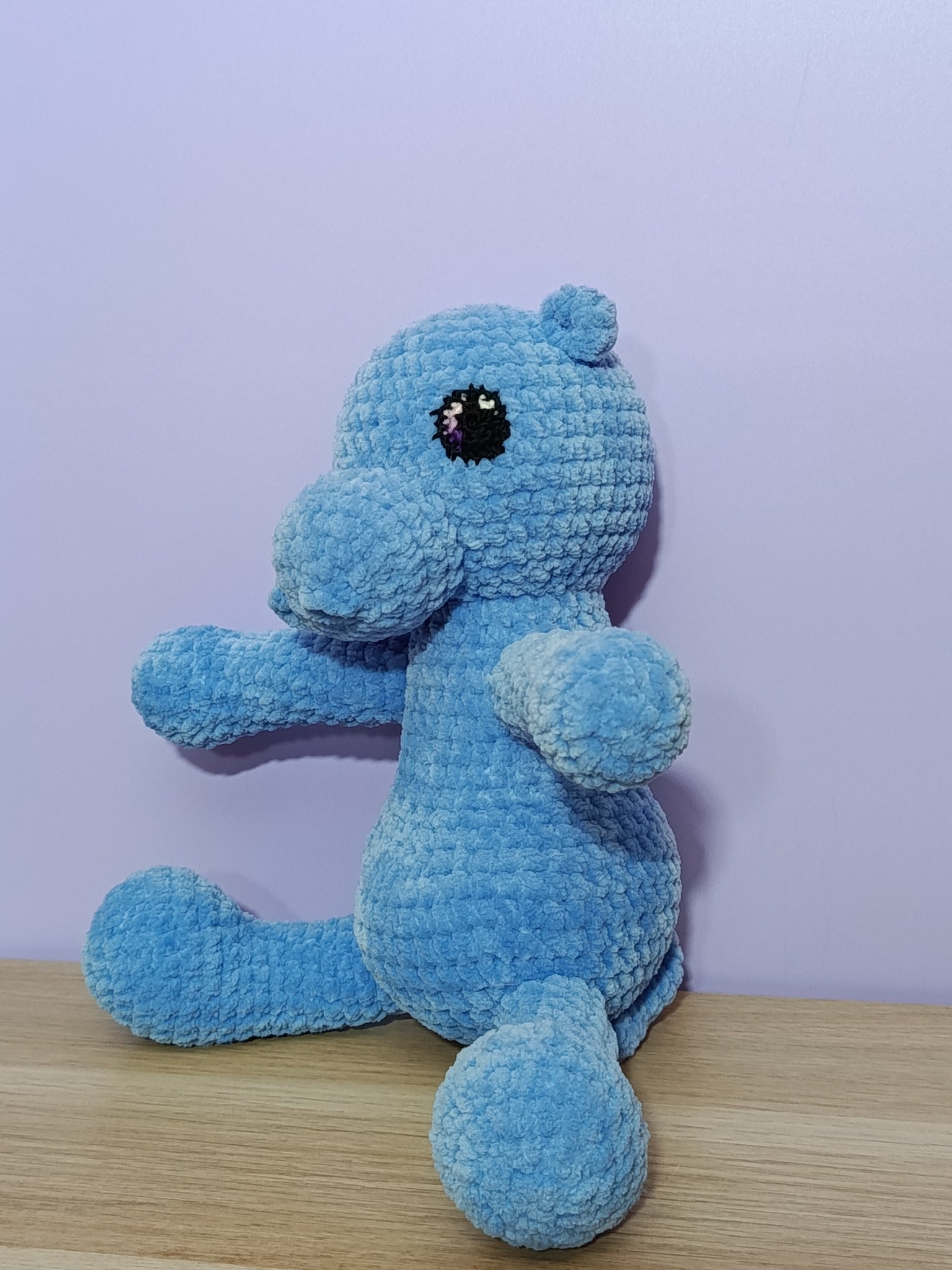 Cosmos - Hippo tranquille _  bleu outremer