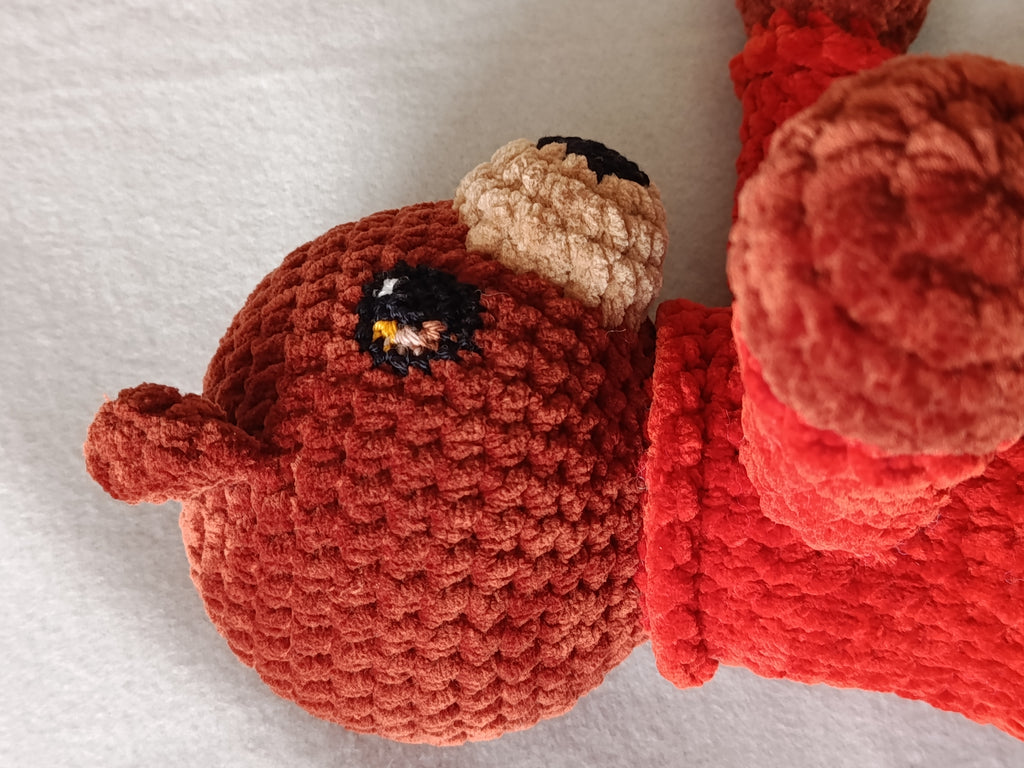 Lune _ Ourson câlin _ automne cosy
